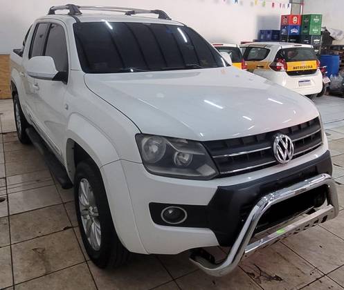 VOLKSWAGEN AMAROK 2.0 HIGHLINE 4X4 CD 16V TURBO INTERCOOLER DIESEL 4P AUTOMÁTICO VOLKSWAGEN AMAROK 2.0 HIGHLINE 4X4 CD 16V TURBO INTERCOOLER DIESEL 4P AUTOMÁTICO